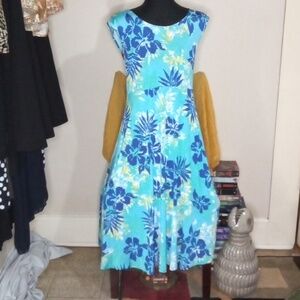 NWT Ruby Rd. Petite Floral Beachside Tank Dress Size PM